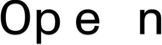O-p-e-n logo